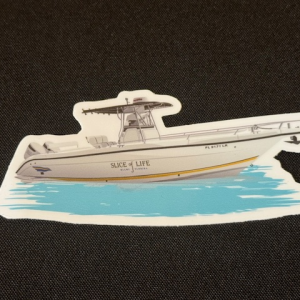 SLICE of LIFE Boat Sticker