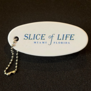 SLICE of LIFE Floating Boat Keychain